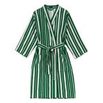 Marimekko Raide bathrobe, green - pink