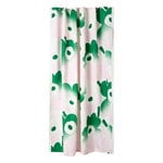 Marimekko Unikko Häivähdys shower curtain, off-white - pink - green