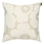 Marimekko Unikko cushion cover, 50 x 50 cm, off-white - white