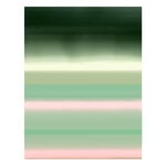 Marimekko Selänne cotton fabric, dark green - pink - light green