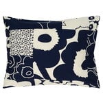 Marimekko Unikko Kollaasi pillowcase, 50 x 60 cm, off-white - dark blue