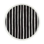 Marimekko Oiva - Piccolo plate, 20 cm, white - black