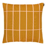 Tyynynpäälliset, Tiiliskivi tyynynpäällinen, 50 x 50 cm, keltainen - v.punainen, Keltainen