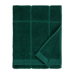 Asciugamani da bagno, Asciugamano Tiiliskivi, verde scuro, Verde