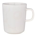 Tasses et mugs, Tasse Oiva - Unikko 2,5 dl, blanc cassé - blanc, Blanc