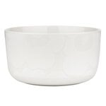 Bowls, Oiva - Unikko bowl, 5 dl, off-white - white, White