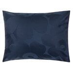 Pillowcases, Unikko pillowcase, 50 x 60 cm, dark blue - blue, Blue