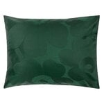 Pillowcases, Unikko pillowcase, 50 x 60 cm, dark green - green, Green