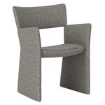 Nojatuolit, Crown käsinojallinen tuoli, Nori 7757-33, Harmaa