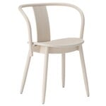 Dining chairs, Icha chair, white oiled beech, White