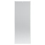 Wall mirrors, Memory mirror, large, polished stainless steel, Silver