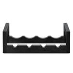 Wine & bar, Silo stackable wine rack, black stained ash, Black
