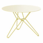 Terassipöydät, Tio pöytä, 60 cm, matala, march yellow, Keltainen