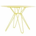Massproductions Tio dining table, 100 cm, march yellow