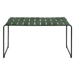 Patio tables, Ocean OC2 table, 140 x 70 cm, green, Green