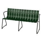 Outdoor benches, Ocean OC2 bench, green, Green