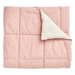 Bedspreads, Moona double bed cover, 260 x 260 cm, rose powder - mulberry, Pink