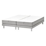 Bed frames, Aina bed, 160 x 200 cm, light grey, Gray