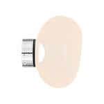 Tom Dixon Melt Surface Mini LED seinävalaisin, opaali - hopea