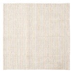 Cloth napkins, Byasa linen napkin, 45 x 45 cm, ochre, White