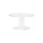 Abacus candle holder, 5,5 cm, clear glass