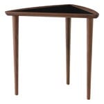 Side & end tables, Umanoff Nesting side table, walnut - black, Black