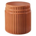 Side & end tables, Kolos side table, terracotta glazed, Brown