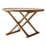 ML10097 Egyptian coffee table, 85 cm, oiled oak