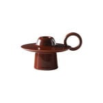 Candleholders, Momento candleholder JH39, red brown, Red