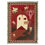 &Tradition Plaid Momento JH46, 130 x 180 cm, rosso alba