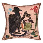 Les Chats Monster cushion cover, linen