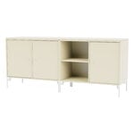Buffets et commodes, Save low sideboard, Snow legs - 150 Vanilla, Blanc