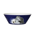 Bowls, Moomin bowl, Groke, Blue