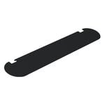 Pedestal Moon Light shelf, charcoal