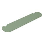 Pedestal Moon Light shelf, mossy green