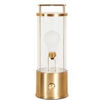 Laddningsbara lampor, The Muse portable lamp, brass, Guld