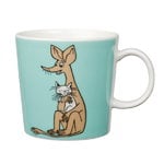 Cups & mugs, Moomin mug, Sniff, turquoise, Turquoise