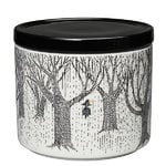 Kitchen containers, Moomin jar, 0,7 L, True to Its Origins, White