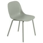 Muuto Chaise d’appoint Fiber Outdoor, dusty green