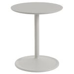 Tavoli da appoggio, Tavolino Soft, 41 cm, alto, grigio beige, Grigio