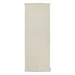 Tappeti in lana, Tappeto Myky, 80 x 200 cm, bianco naturale, Bianco