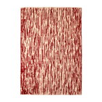 Nanimarquina Tapis Doblecara 3, blanc cassé - rouge