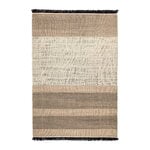 Nanimarquina Tapis d’extérieur Tres Stripes, 170 x 240 cm, noir