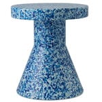 Pallar, Bit stool, cone, blue, Blå