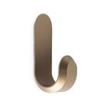 Normann Copenhagen Curve Minihaken, 2 Stk., Mattgold