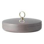 Storage containers, Ring Box, large, taupe, Gray