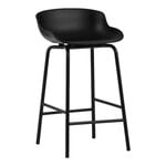 Tabourets et chaises de bar, Tabouret de bar Hyg 65 cm, noir, Noir