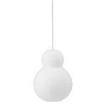 Puff Bubble lamp shade, white