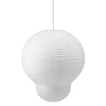 Pendant lamps, Puff Bulb lamp shade, white, White