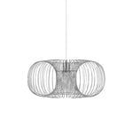 Pendant lamps, Coil pendant, 50 cm, stainless steel, Silver